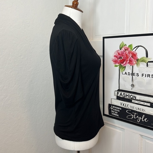 Ba&sh Black Lady T-Shirt Size 0 - Picture 2 of 7